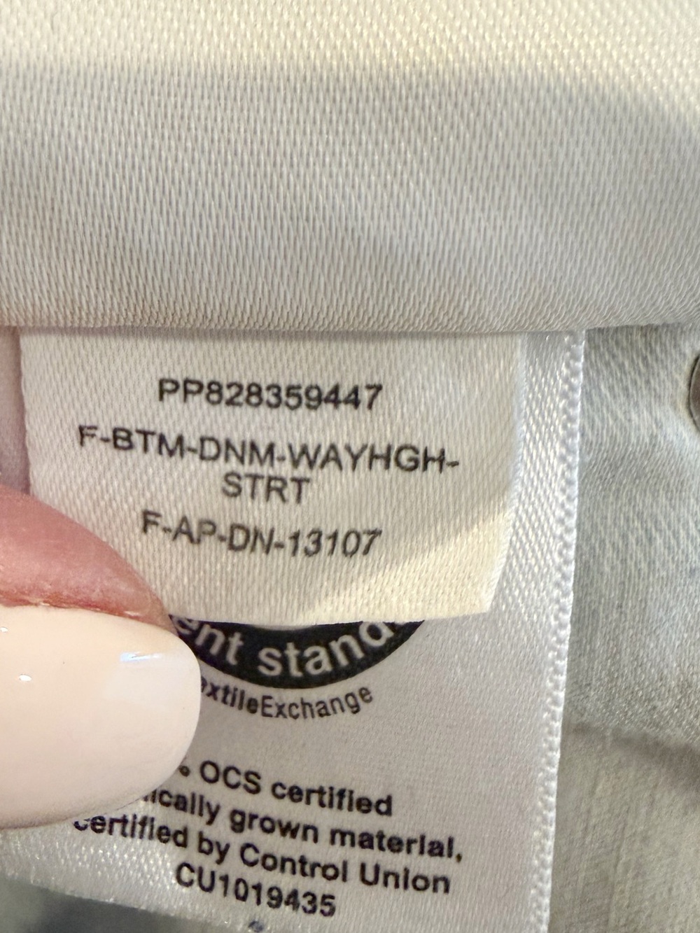 EVERLANE The Way-High Jean Straight Leg 27” inseam Medium Wash size 29 - Picture 7 of 8